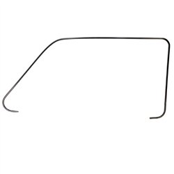 Lišta skla predných dverí ľavá chrómová 21213-6103473