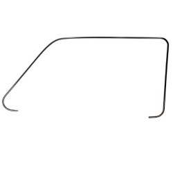 Lišta skla predných dverí pravá chrómová 21213-6103472