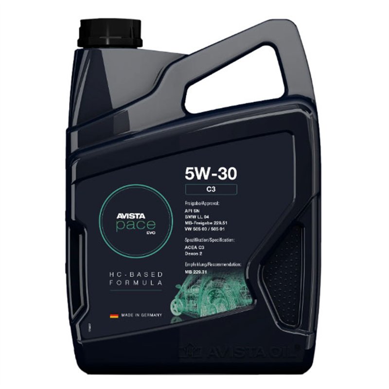 Motorový olej AVISTA PACE EVO C3 SAE 5W-30 5l