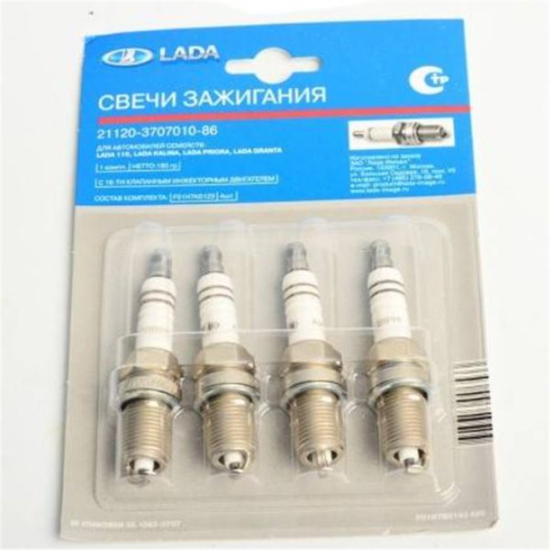 Zapaľovacia sviečka avtovaz sada 4ks 2112-3707010-86