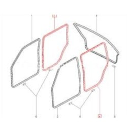 Tesnenie zadných dverí NIVA 2131 8450082786