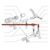 Ovladaci mechanizmus prevodovky 2121-1803032