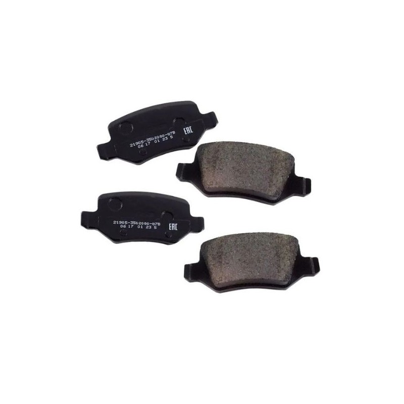 Set plăcuțe de frână spate VESTA 11196-3502089