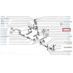 Kormányhajtó tengely 2101-3003096