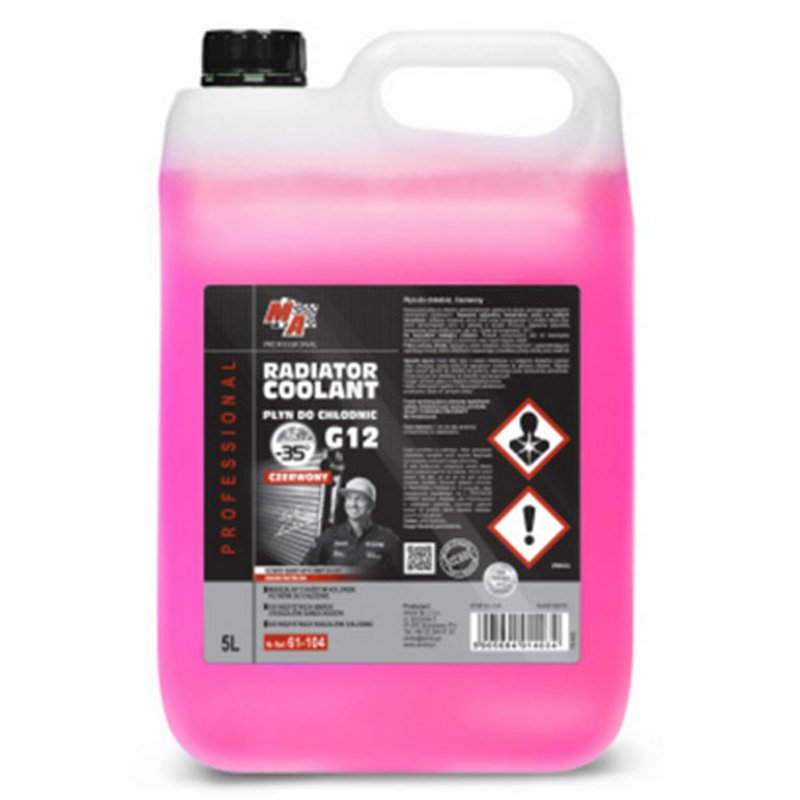 Nemrznúca zmes do chladiča G12 5l  do -35°C