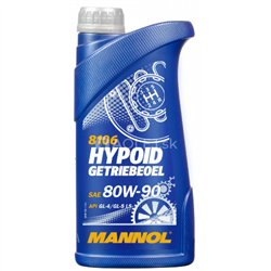 MANNOL olej do prevodoviek diferenciály HYPOID GEAR 80W-90 (1L)