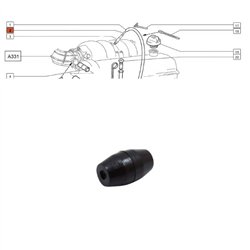 Kolík/oddeľovač oleja a olejového filtra 21214-1014295