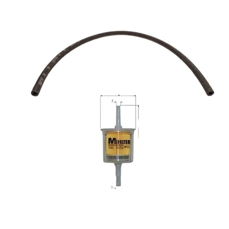 Benzínová hadica + filter 2101-1104090-10