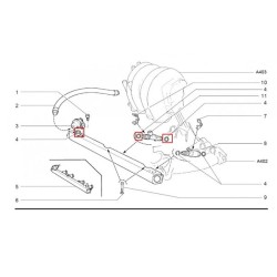Tesnenie vstrekovacej trysky 2111-1132188