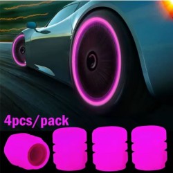 Set de 4 capace iluminate pentru supape
