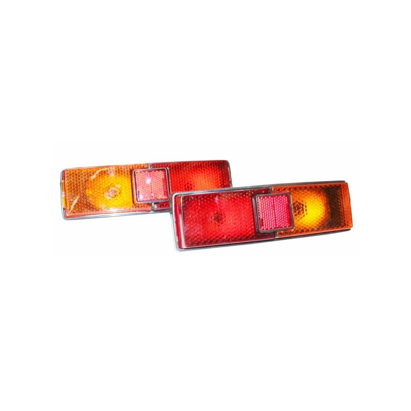 Zadní světlo pravé+levé SET chrom 21011-3716010+3716011