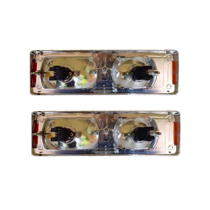 Zadní světlo pravé+levé SET chrom 21011-3716010+3716011