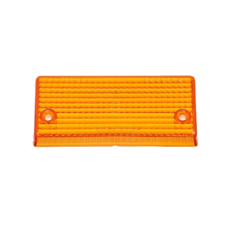 Sklo smerovky predné orange  21011-3712070