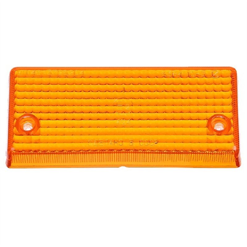 Sklo smerovky predné orange  21011-3712070